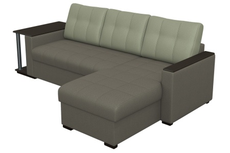 Угловой Диван Глори №1/Разные Цвета Ш-2640 х Г-1620 х В-900 мм