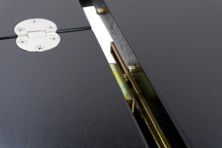 Стол раздвижной с круглой крышкой венге